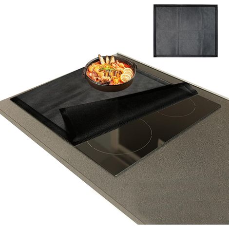 1 Tapis De Protection, Silicone, Résistant Chaleur 230°C, Pour Plaque Induction, Cuisine (1/5)