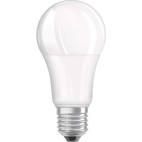 Bombilla LED esmerilada estándar E27, 13W, blanco frío. (1/3)