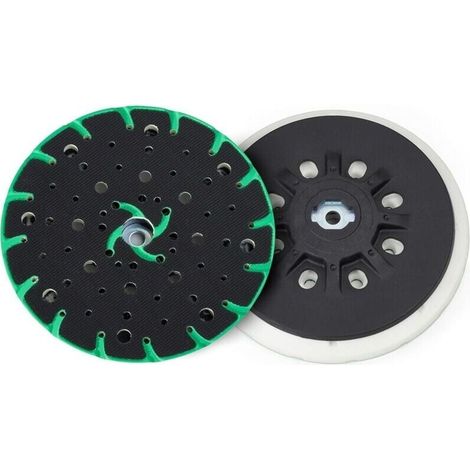 150mm sanding pad with dust extraction - M8 connection thread - replacement for the Festool sanding pad, compatible with Bosch, Makita, etc. 150mm random orbital sanders - LIAIKI