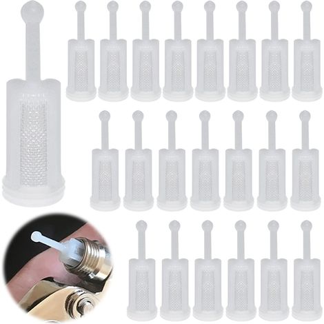 50 Pièces Filtre à Pulvérisation par Gravité Pistolets à Gravité Universels Crépine de Peinture pour Pistolet Filtre HVLP Pistolet Pulvérisateur a Alimentation par Gravité Jetable (1/5)
