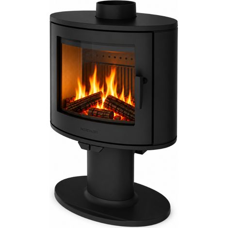 Poêle à bois NORDFLAM - WERONA 9 kW en Fonte - (1/5)