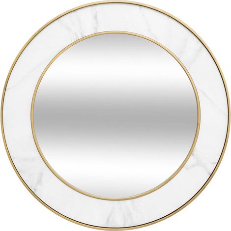 Specchio alisha bianco d74cm - Atmosphera créateur d'intérieur