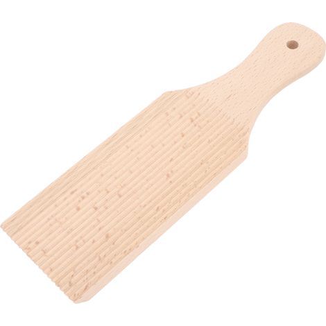 Lot de 2 Planches à Gnocchi et Palettes à Beurre en Bois pour Créer Facilement des Pâtes et du Beurre Authentiques Faits Maison sans Coller, Machine à Beurre Garganelli Cavatelli. (1/5)