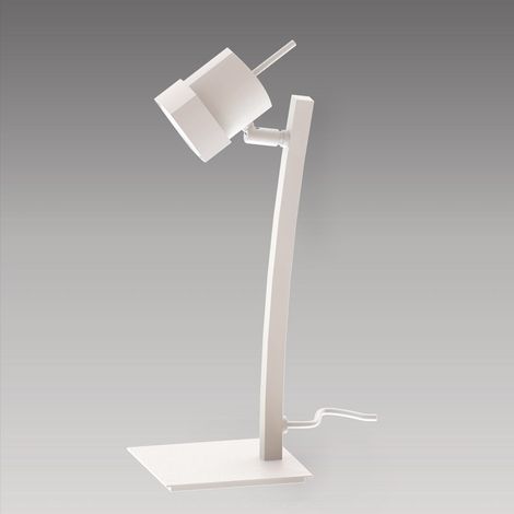 Tischlampe 1 Licht MOKA WHITE MATE CRISTALRECORD 035-2150-1-125
