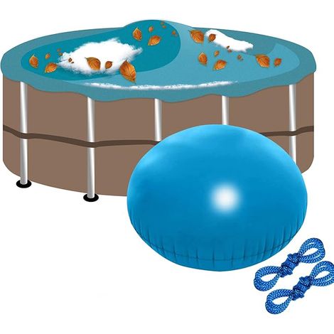 Aufblasbares Winter-Poolkissen 120 x 120 cm – Kältebeständiges Luftkissen – Verstärktes PVC – Langlebiges Zubehör für oberirdische Pools (1/5)