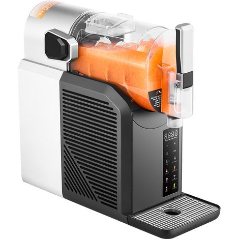 Mophorn Máquina de Granizados con Tanque de 2 L, Función de Autolimpieza y Fabricación en Acero Inoxidable 304, Incluye 6 Programas Preestablecidos para Bebidas como Margaritas, Frappés y Batidos (1/5)
