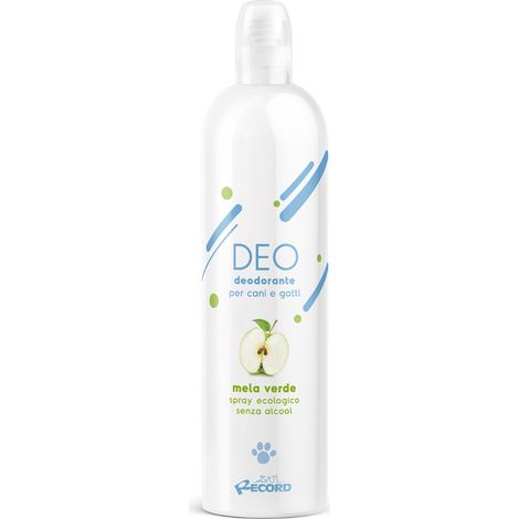 Deodorante alla mela verde spray ecologico senza alcool per cani e gatti 250 ml