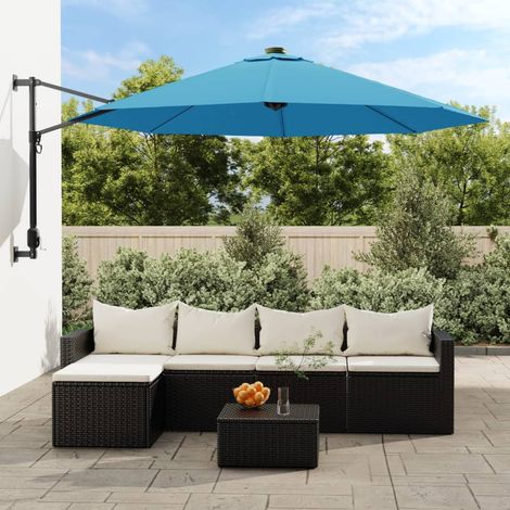 Parasol mural-Parasol de balcon bleu marine 290 cm 130391 (1/5)