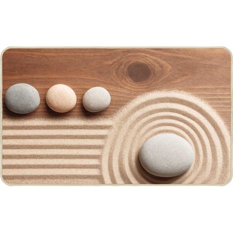 Tapis Imprimé "Zenia" 45x75cm Naturel (1/2)