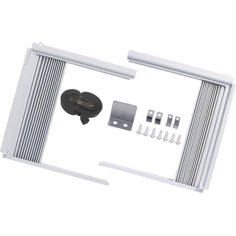 Panneau latéral pour fenêtre de climatisation, panneau d'isolation amovible isolé scellé pour mur, hôtel, lieu de travail, persienne (1/5)