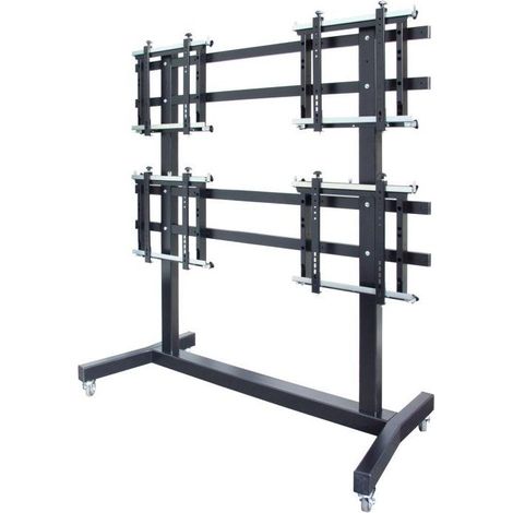 ITB OM07095 supporto da tavolo per Tv a schermo piatto 139,7 cm (55") Nero Pavimento (1/2)
