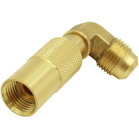 Adaptateur coude propane, raccord conversion coude mâle évasé 3/8\", compatible barbecue Blackstone 17/22 pouces plaque chauffante gaz portable, connecte tuyau extension VR (1/2)