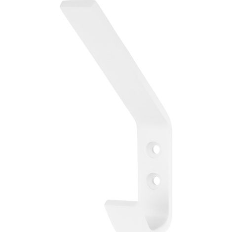 Gancho de pared doble blanco mate Riex XV23 (1/5)