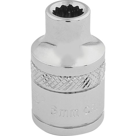 Draper 32766 Draper Expert HI-TORQ 12 Point Socket, 3/8"" Sq. Dr., 6mm (1/5)
