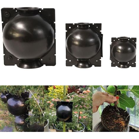 Dispositif d'enracinement de plantes, boîte de greffage de croissance d'ampoule de propagation à haute pression (S/M/L) 6 pièces (1/5)