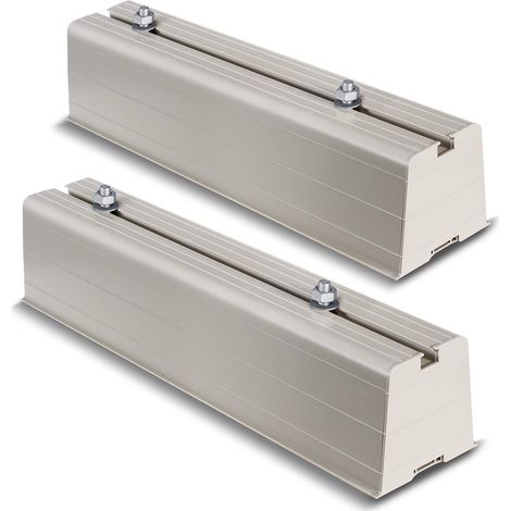 Maclean MC-863 MC-863-Console per climatizzatore, Pompa di Calore, 450 PVC, Fino a 100 kg, Set da 2 Pezzi (1/3)
