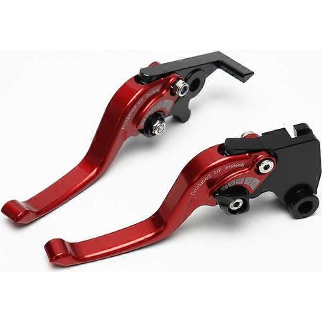 Tige d'embrayage courte modifiée à deux doigts avec klaxon de frein athlétique pour Honda CBR600RR CBR1000RR (CBR600RR 07 à 17 rouge) (1/5)