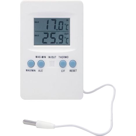 Oryx Digitales Thermometer mit Sensor und Display 11 cm.