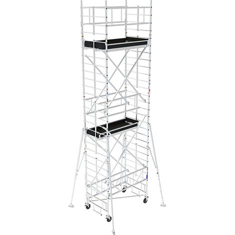 Torre mobile 2 piani - Altezza max. di lavoro 7.30m - TLS0520T
