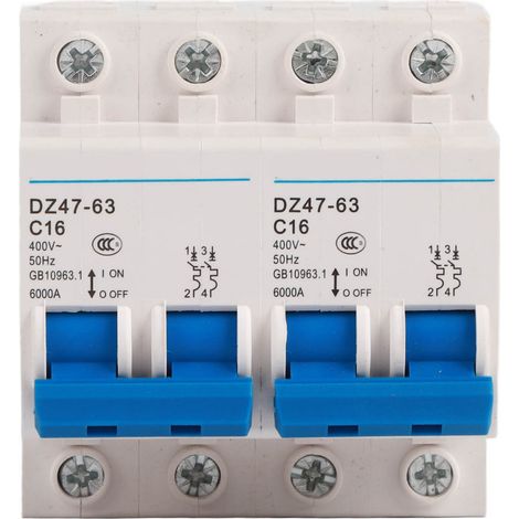 Interrupteur de Transfert Manuel pour Disjoncteur AC 400V 4500A, 16A - Alimentation Double pour Maison (1/5)