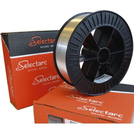 Alambre de soldadura select arc almg5 1.0mm 6kg resistencia