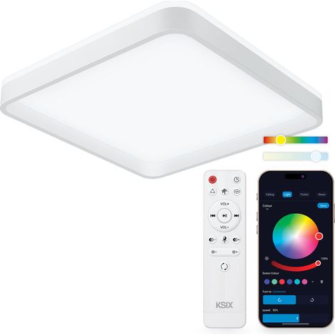 Plafoniera LED KSIX Stellar Plus (3000k - 6500k) (1/5)