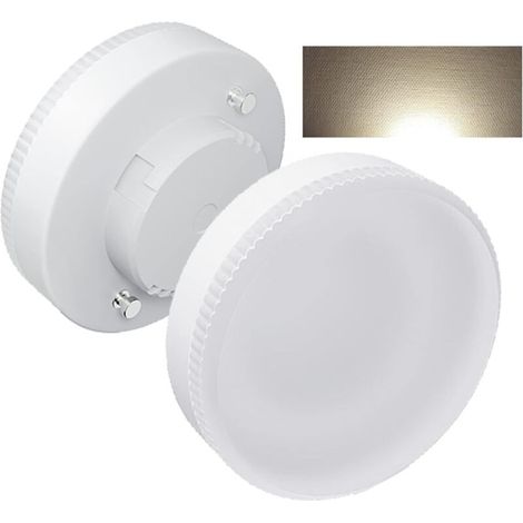 GX53 LED, 12 W, Neutralweiß 4000 K, 1000 Lumen, AC/DC 190–260 V, ersetzt 100-W-GX53-Halogen- oder Energiesparlampen (rund), nicht dimmbar, 3er-Pack
