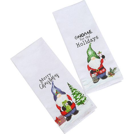 Christmas hand towels, hand towels dish towels, kitchen supplies Christmas decorations (1/4)