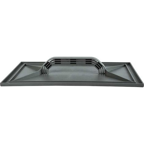 Frattone in plastica rinforzata nero : Dimensione - 27X35