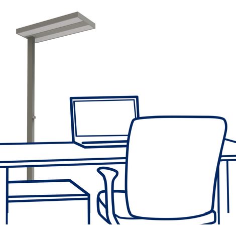Lampe rolf kern smart dimmable 9100 Lumen dimmbar Blendschutz (1/4)