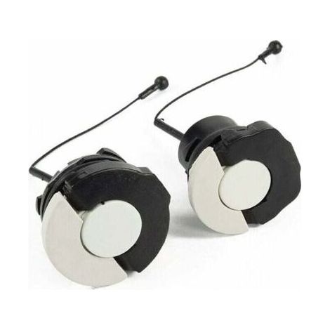 Lot de 2 bouchons de réservoir/bouchon de carburant pour tronçonneuse Stihl ms171 ms181 MS200 ms210 ms200t ms211 ms192 ms192t ms230 ms240 ms250 ms260 ms340 MS360 (1/5)