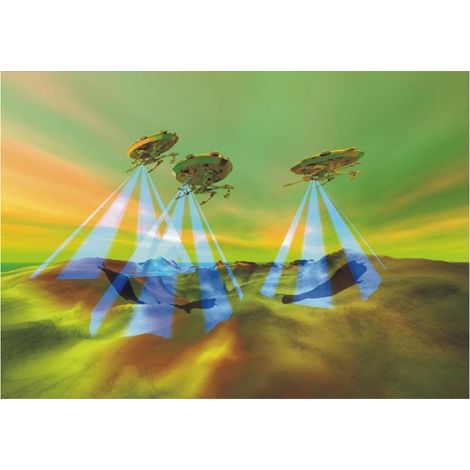 Aliens, photo murale, 360x255 cm, 4 parts (1/2)