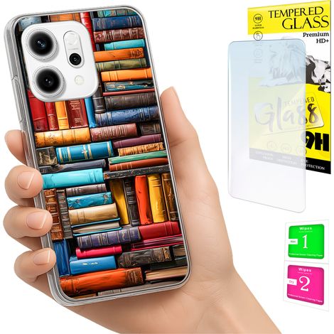 Schutzhülle für Oppo Reno 14F / 14 FS 5G: Fotoschutzhülle, Rückseite + 9H-Glas (1/5)
