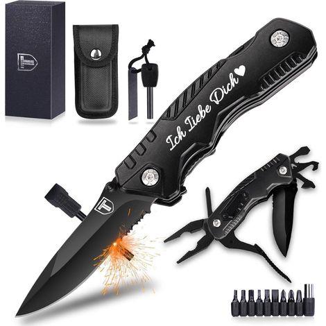 Taschenmesser Multitool Outdoor Camping Geschenk Mann Männer Weihnachten (1/5)