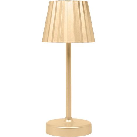 Lampe à Poser Tactile à LED "Alana" 26cm Or (1/5)
