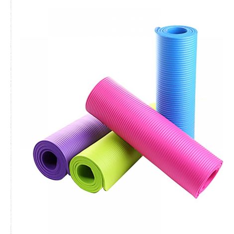Tapis De Yoga - EVA Épais 4 Cm - Non Glissant - Dimensions 173 X 60 X 0 4 Cm - Pour Fitness Pilates Et Exercices - 1 Pièce (1/3)