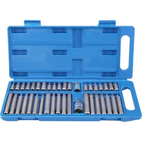 Jeu d'embouts cannelés Torx Hex Star, forte flexibilité, fabrication exquise pour l'activité (1/4)