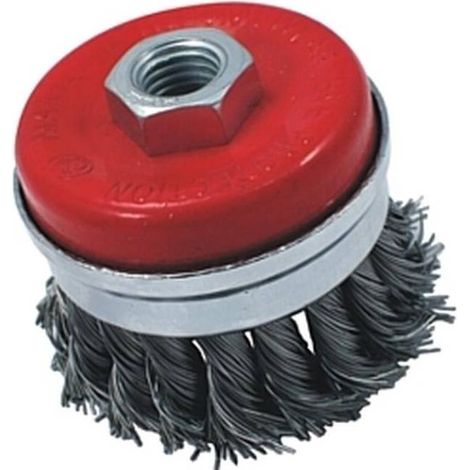 Brosse Couvette Acier M14 - D80 mm - Robuste et durable - Usage Professionnel - Beast