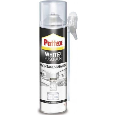 Schiuma di montaggio Pattex PUW50 bianco 500 ml