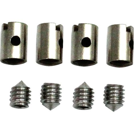 8 Embouts de câble sans soudure 5mm poignée d'accélérateur pour moto scooter quad tondeuse