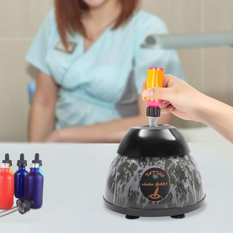 5200 camouflage Tattoo Color mixer, mini mélangeur vortex, encre, vernis à ongles, peinture diluée, pour salon de manucure, Salon de beauté (1/5)