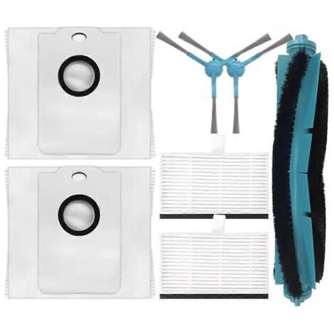 NALOOKAMIC Pièces détachées pour Cecotec Conga 9590 / 9990 / 10090 AI Spin Revolution Ultra Power : brosse principale, filtre, sac à poussière (1/4)