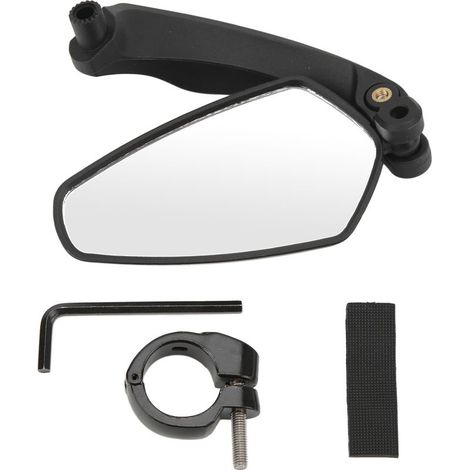 Guidon de vélo rétroviseur arrière 360° rotatif large angle vue arrière pour cyclisme côté gauche (1/5)