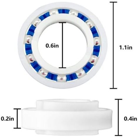 Polaris 280 180 Poolroboter C60 C 60 Rad Kugellager Pass 8 pièces (1/3)