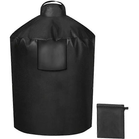 Housse de protection ajustable pour barbecue, coupe-vent et imperméable, idéale pour le camping et les grillades en extérieur (80 x 102 cm). (1/5)