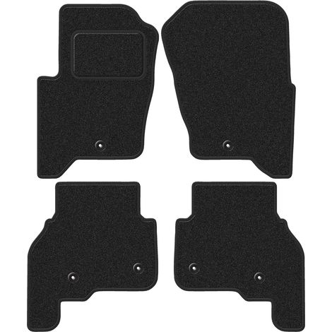 Alfombrillas de terciopelo para Land Rover Discovery IV SUV (2009-2016) antracita
