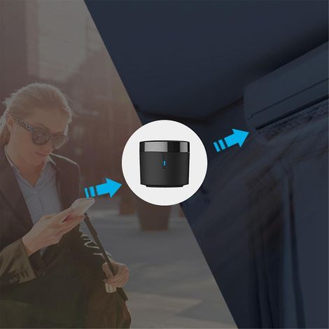 RM4 Mini Smart Home WLAN-Fernbedienung mit Temperatursensor HTS2 RM4C Mini-IR-Controller für Alexa und Google (1/5)