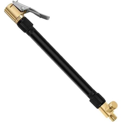 Adaptateur Valve Outils pour Valves de Pneus avec 2 Embout de Gonflage Laiton Embout Gonfleur Paddle Gonflage Valve Raccord pour Compresseur Accessoires De Pompe Voiture Vlo Moto (1/4)