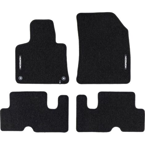 Tapis de sol pour Citroen C4 Picasso II /  SpaceTourer 2013-19 1ère 2ème rangées (1/5)