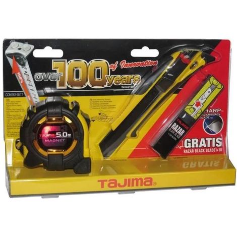 Tajima Kit de medición y corte negro 5 metros